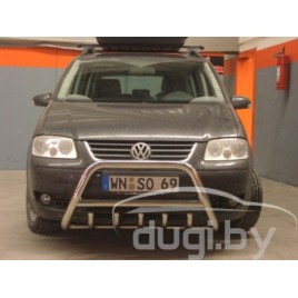 Передняя защита (кенгурятник) для Touran